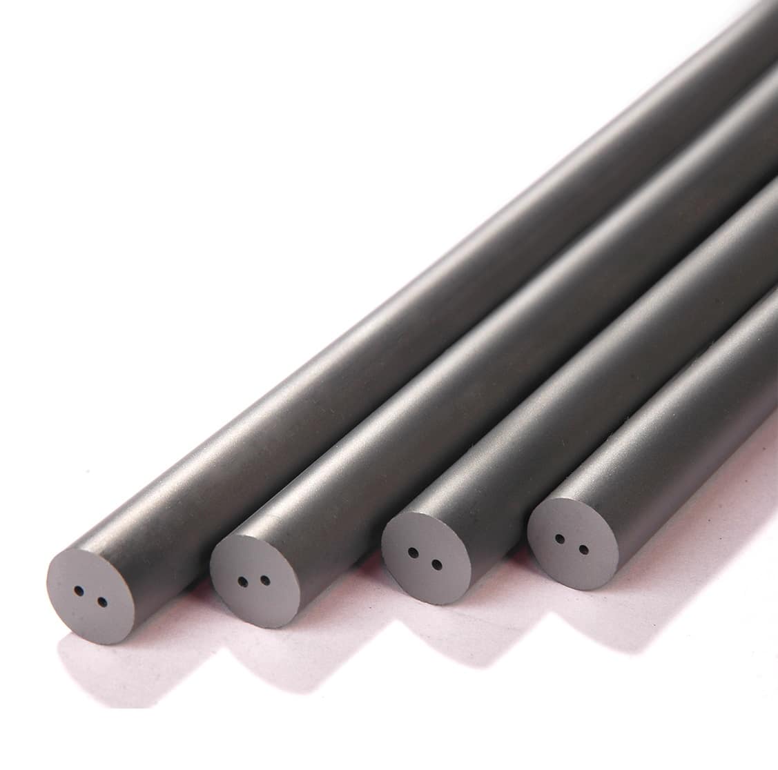 tungsten carbide Rods with Two Straight Coolant Holes